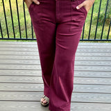 Jodi Claret Straight Leg Pant - KUT