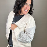 Brielle Mixed Stitch Cardigan