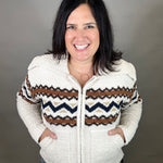 Heather Oak Myra Sweater Jacket Outerwear- Jackets THREAD & SUPPLY