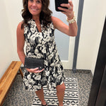 Surplice Tiered Dress Dresses DOE & RAE