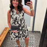 Surplice Tiered Dress Dresses DOE & RAE