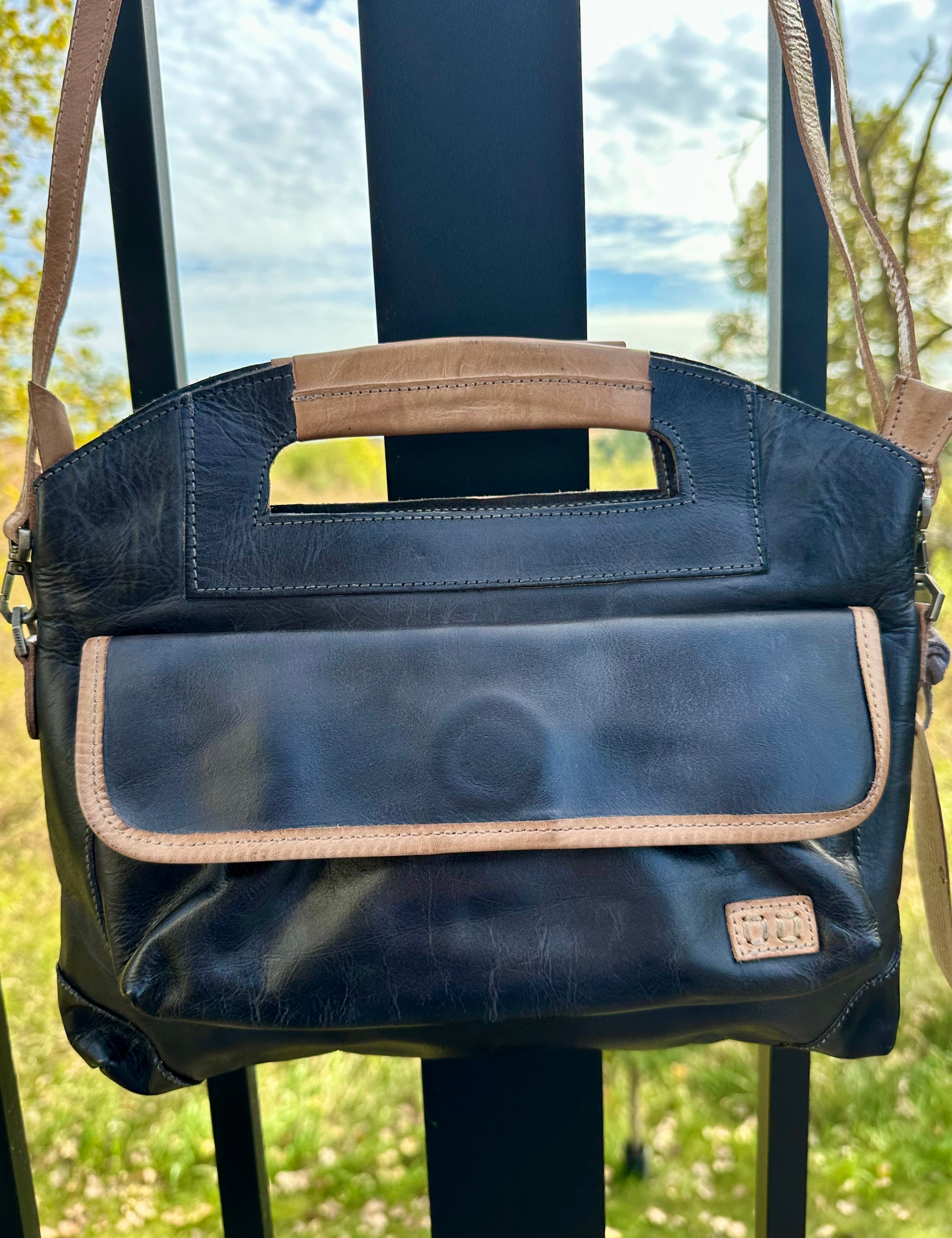BED|STÜ Greenway Black Oats Rustic Bags- Purses BED STU