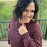 Mahogany Blythe Sweater