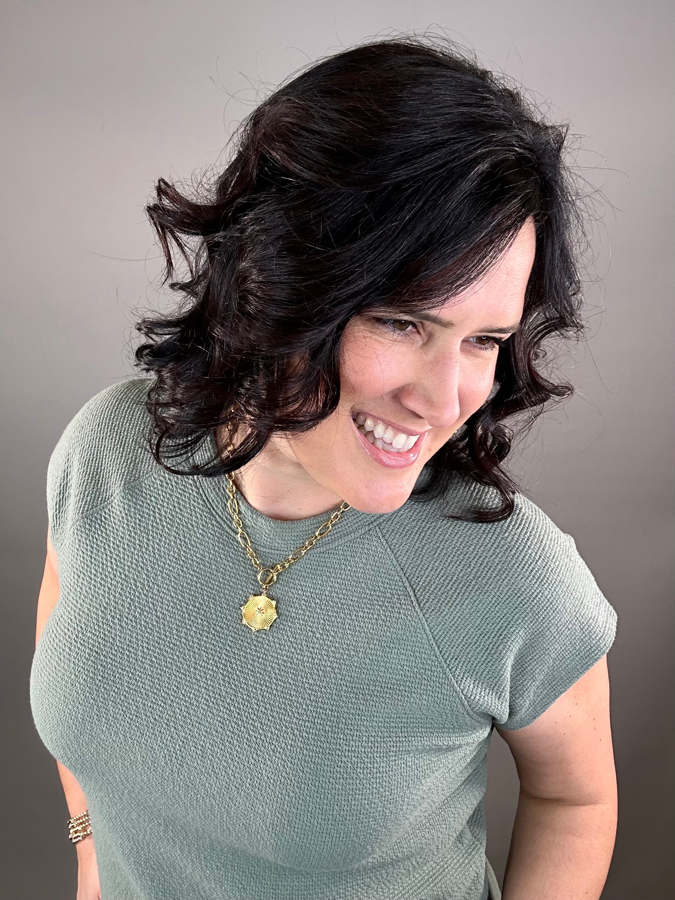 Army Cloudy Knit Top Top - Tee TRES BIEN