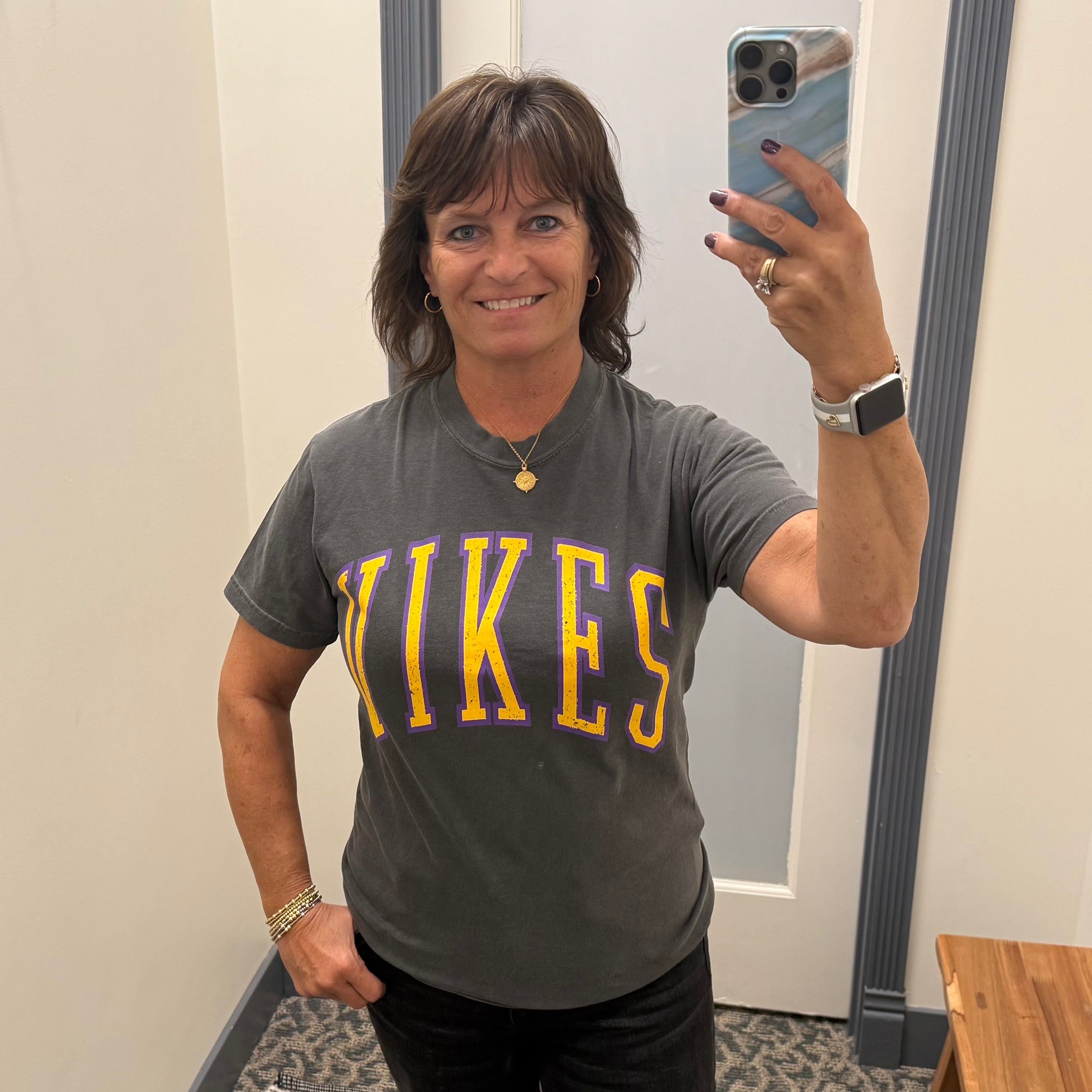Vikes Premium Tee Tops- Tees 218 WHOLESALE