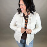 Heather Oatmeal Cassian Shirt Tops - Button Ups THREAD & SUPPLY