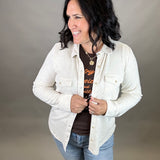 Heather Oatmeal Cassian Shirt Tops - Button Ups THREAD & SUPPLY