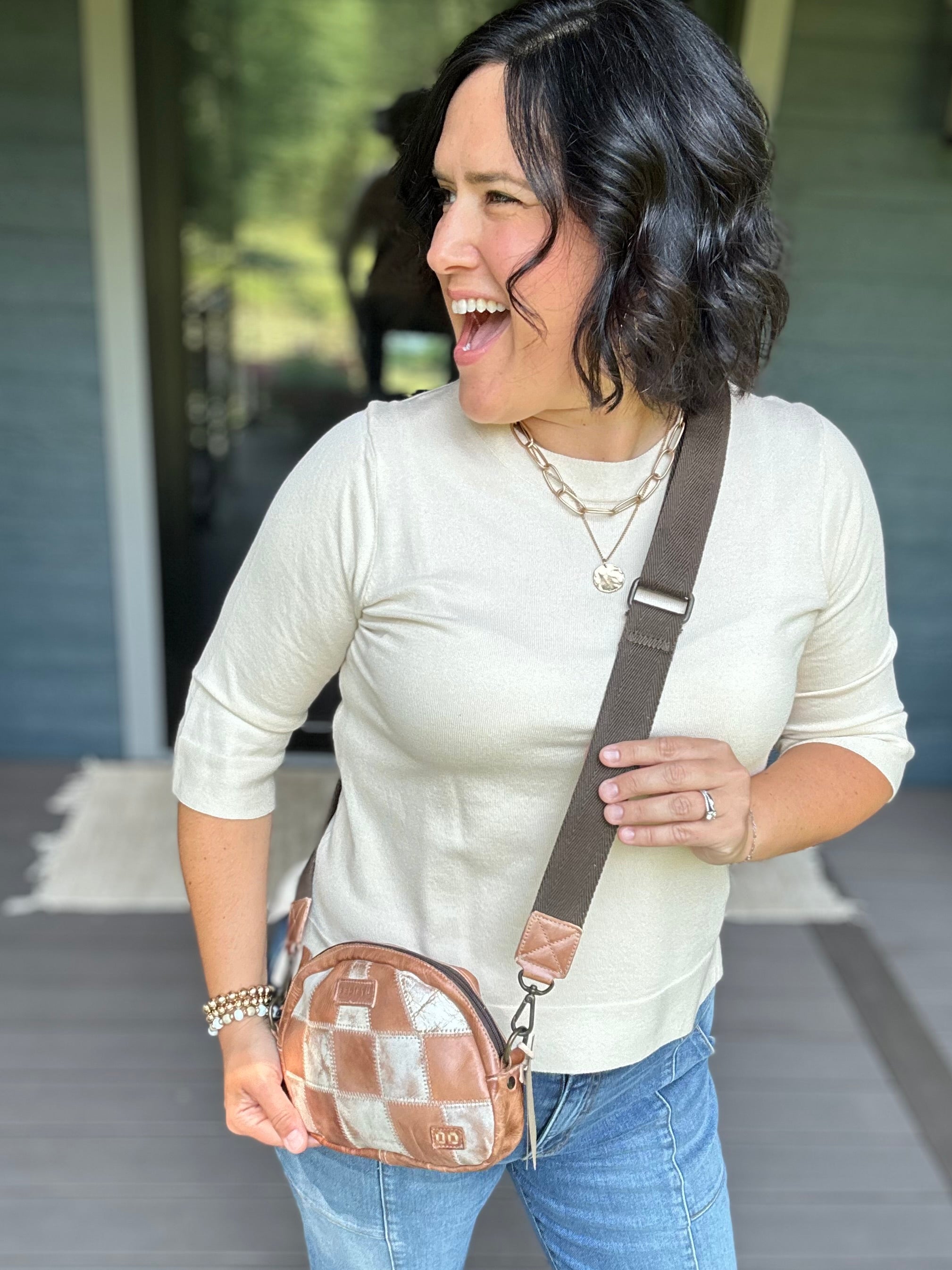 Bed|Stü Abundance in Tan Rustic Nectar Lux Bags- Purses BED STU