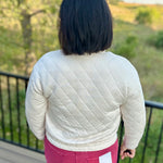 Heather Oatmeal Nash Quilted Jacket Outerwear- Jackets THREAD & SUPPLY