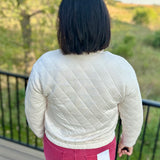 Heather Oatmeal Nash Quilted Jacket Outerwear- Jackets THREAD & SUPPLY