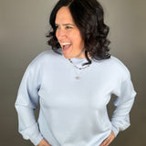 Frost Scuba Mock Neck Pullover