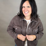 Coffee Bean Marion Jacket Outerwear- Jackets THREAD & SUPPLY