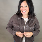 Coffee Bean Marion Jacket Outerwear- Jackets THREAD & SUPPLY