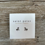 Silver Unicorn Earrings Jewelry - Earrings St. Peter Hardware