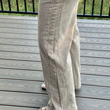 Milk Tea High Rise Wide Leg Jean - Kut