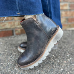 Bed|Stü Lydyi Ankle Bootie in Black Lux Shoes- Boots & Booties BED STU