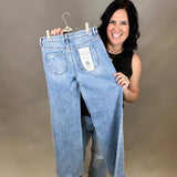 Mid Rise Wide Leg Jeans Bottoms - Pants RISEN