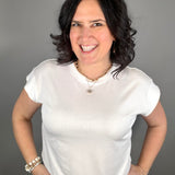 Ivory Cream Indra Top