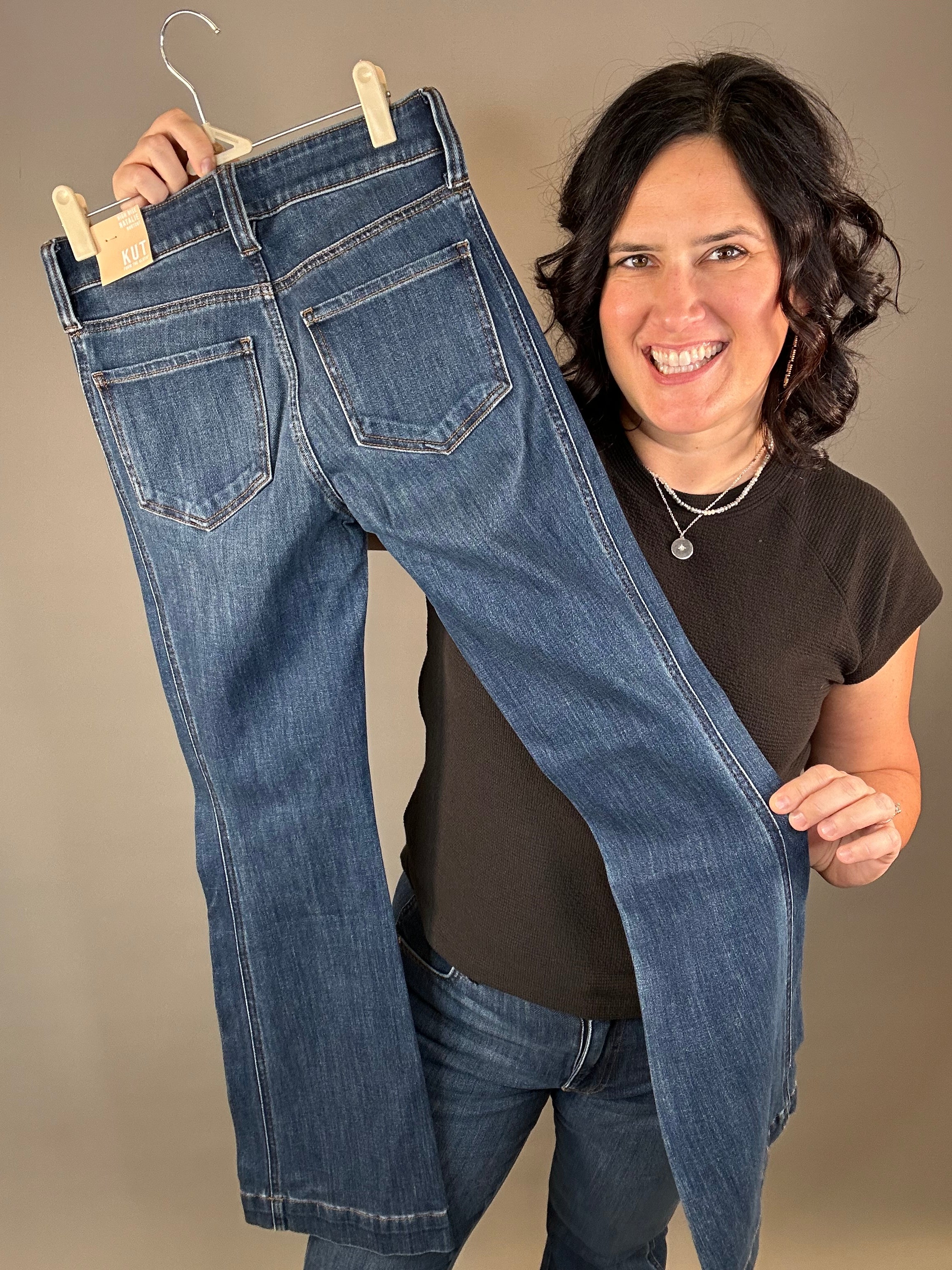 Natalie Choice Bootcut Side Panel Bottom- Pants KUT FROM THE KLOTH