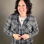 Charcoal Ivory Plaid Cassian Shirt Tops - Button Ups THREAD & SUPPLY