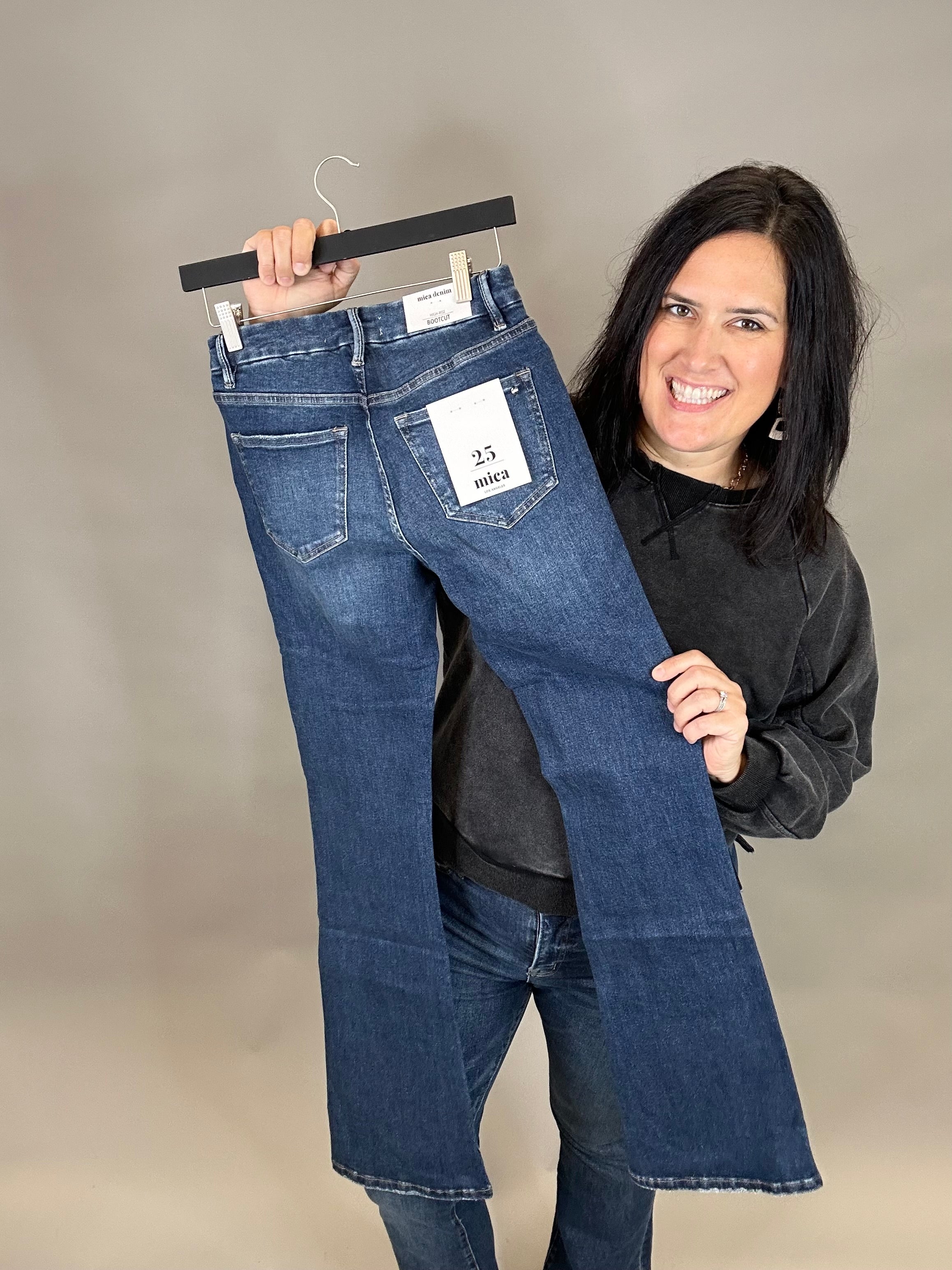 Quartet Boot Cut Jeans Bottoms - Pants MICA DENIM