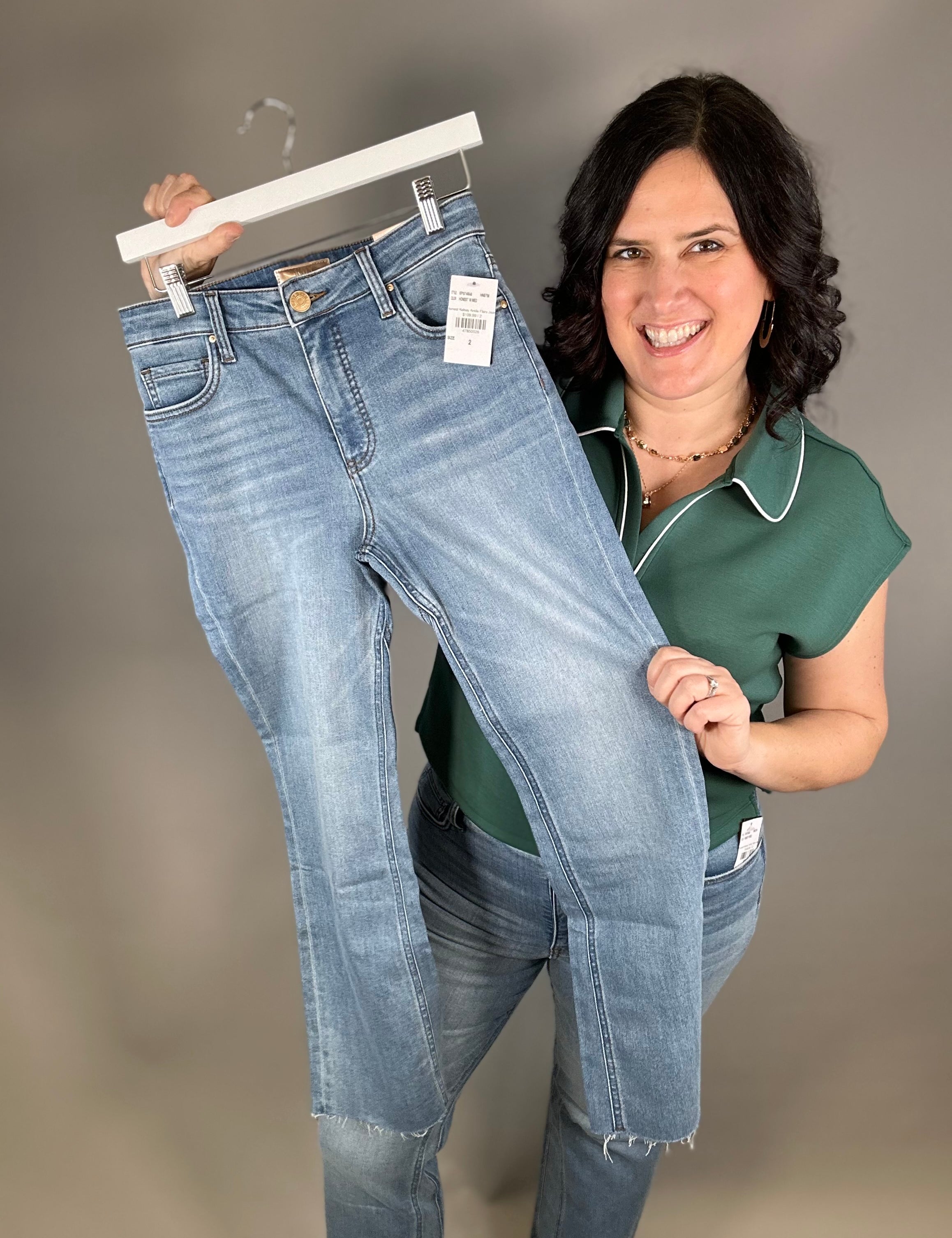 Honest Kelsey Ankle Flare Jeans Bottoms - Pants KUT FROM THE KLOTH