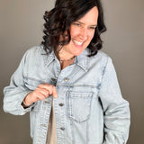 Light Wash Bailey Jacket