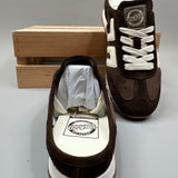 Back 70 Venice Coffee Velvet Sneaker Mule