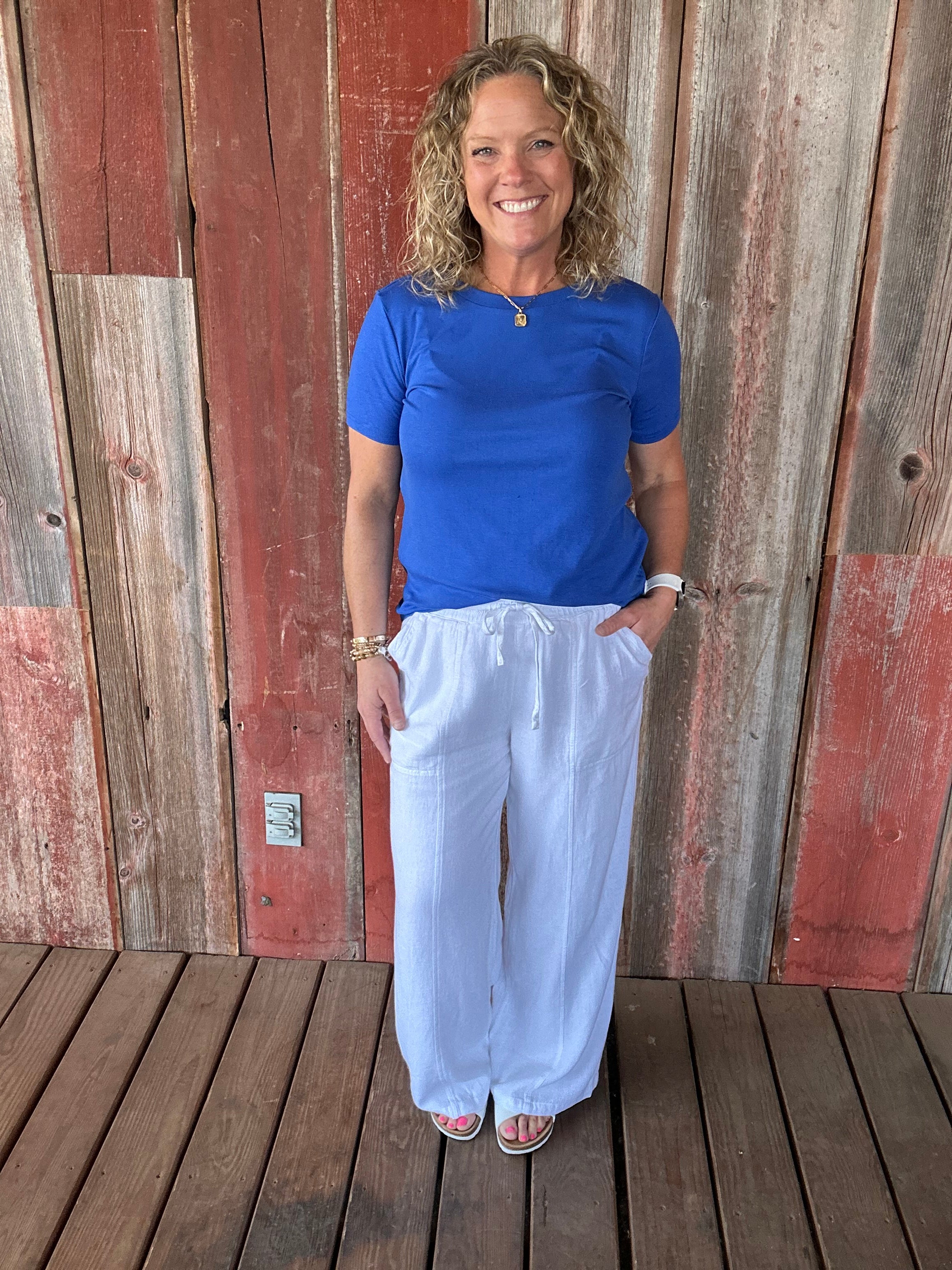 Royal Crew Neck Top Top - Tee STACCATO