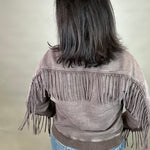 Coffee Bean Marion Fringe Top Top- Sweatshirt THREAD & SUPPLY