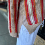 Multi Knit Striped Sweater Top - Sweater COZY CO.