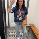 Navy Farm to Cocktail Tee