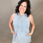 Shirley Hooded Mini Dress Dresses FLAG AND ANTHEM