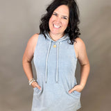 Shirley Hooded Mini Dress Dresses FLAG AND ANTHEM