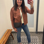 Rustic Brown Jackie Jacket Outerwear- Jackets THREAD & SUPPLY