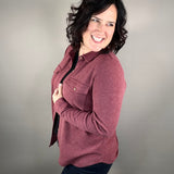 Deep Ruby Cassian Shirt