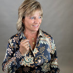 Midnight Bloom Blouse Tops- Blouses EE:SOME