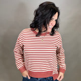 Brick Striped Sweatshirt