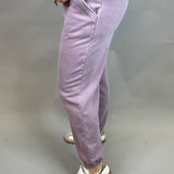 Dusty Lavender Serenity Fleece Joggers