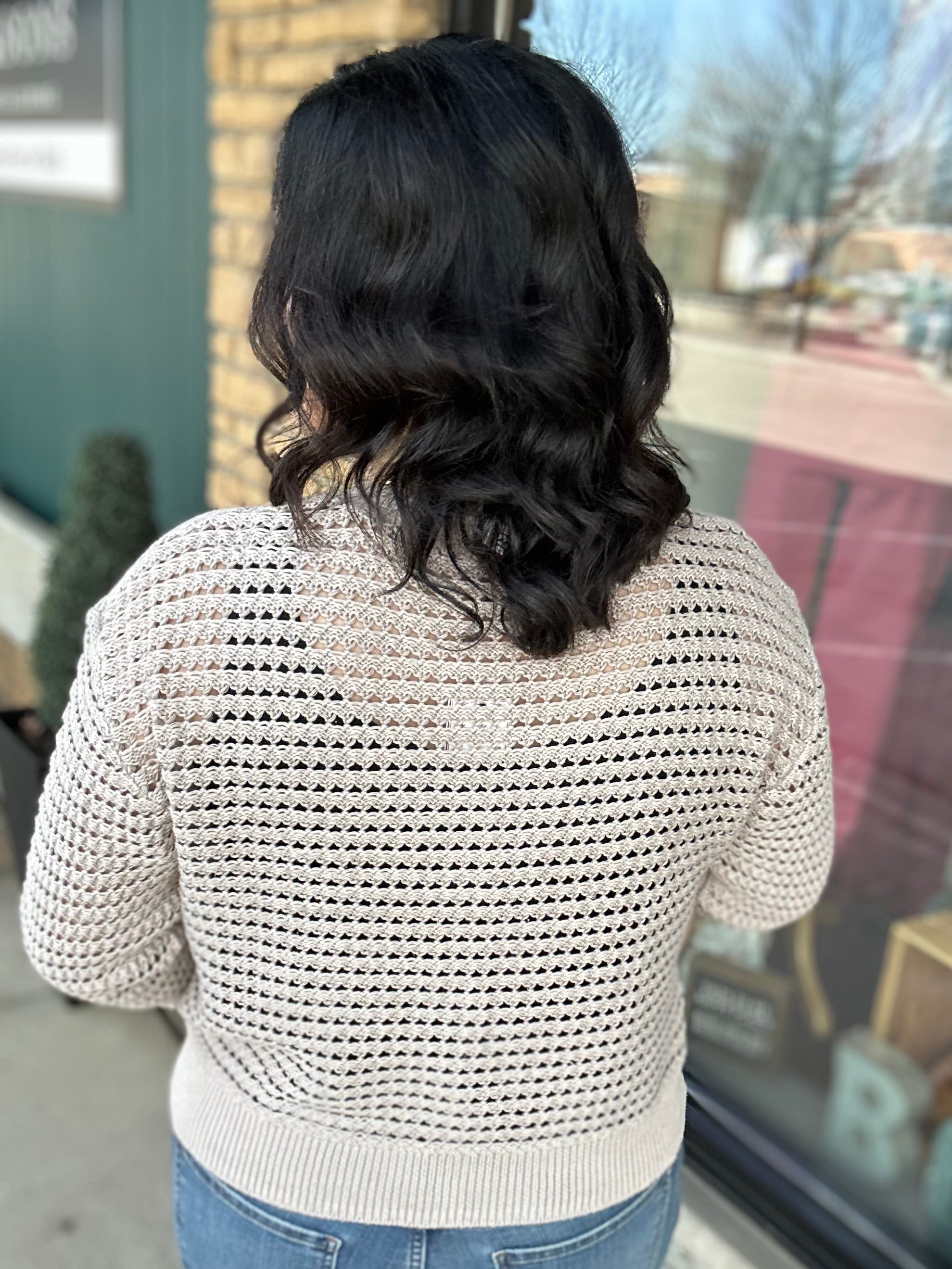 Tan Harriet Cardigan Tops- Cardigans FLAG AND ANTHEM