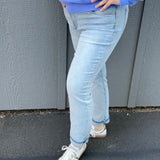 Light Wash Catherine Boyfriend Jeans Bottom- Pants KUT FROM THE KLOTH