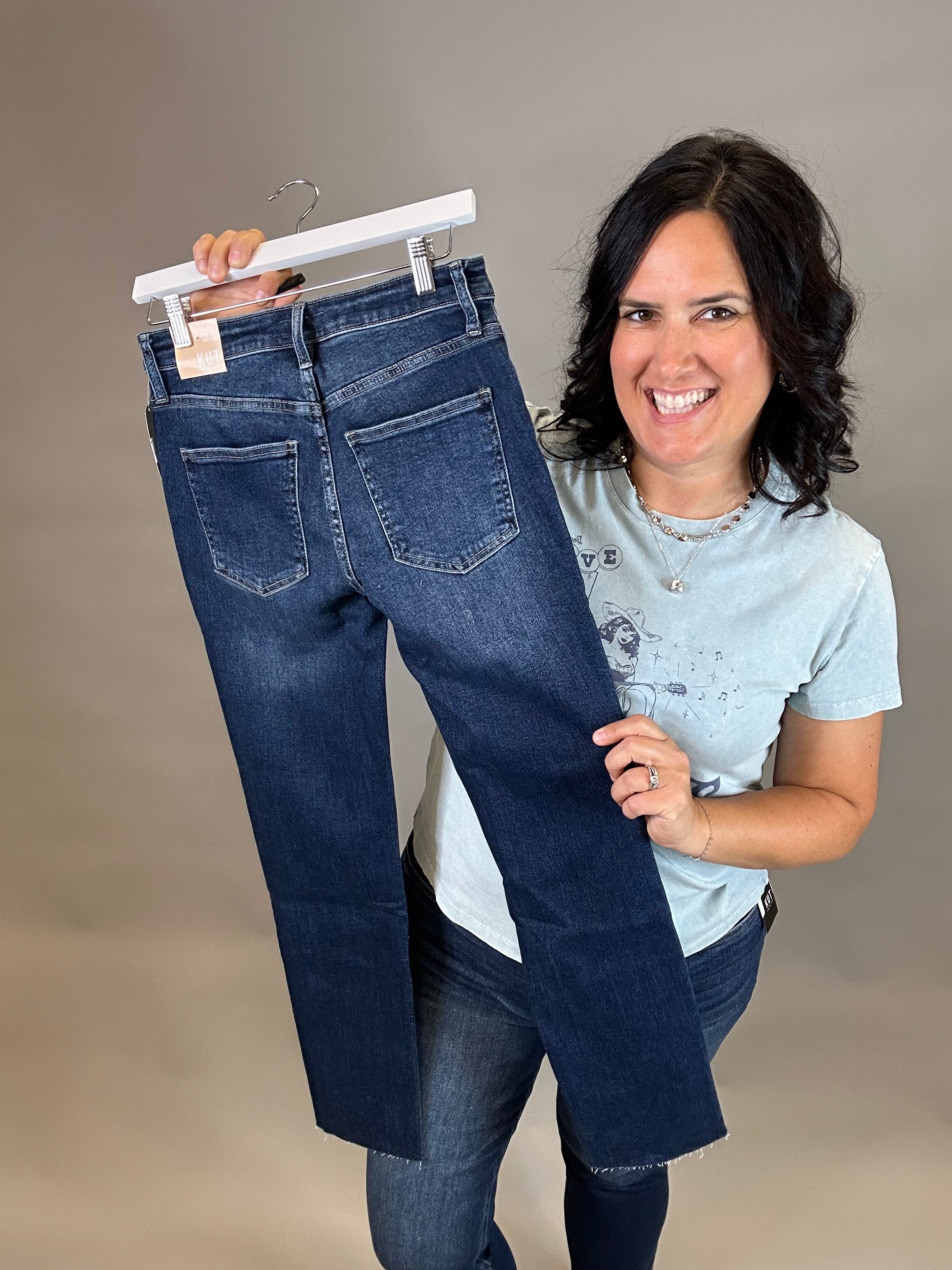 Darkstone Rachael Jeans Bottom- Pants KUT FROM THE KLOTH