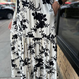 Black Tie Shoulder Maxi Dress Dresses DOE & RAE