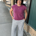 Eclipse Scout Knit Stripe Pant Bottom- Pants Z Supply