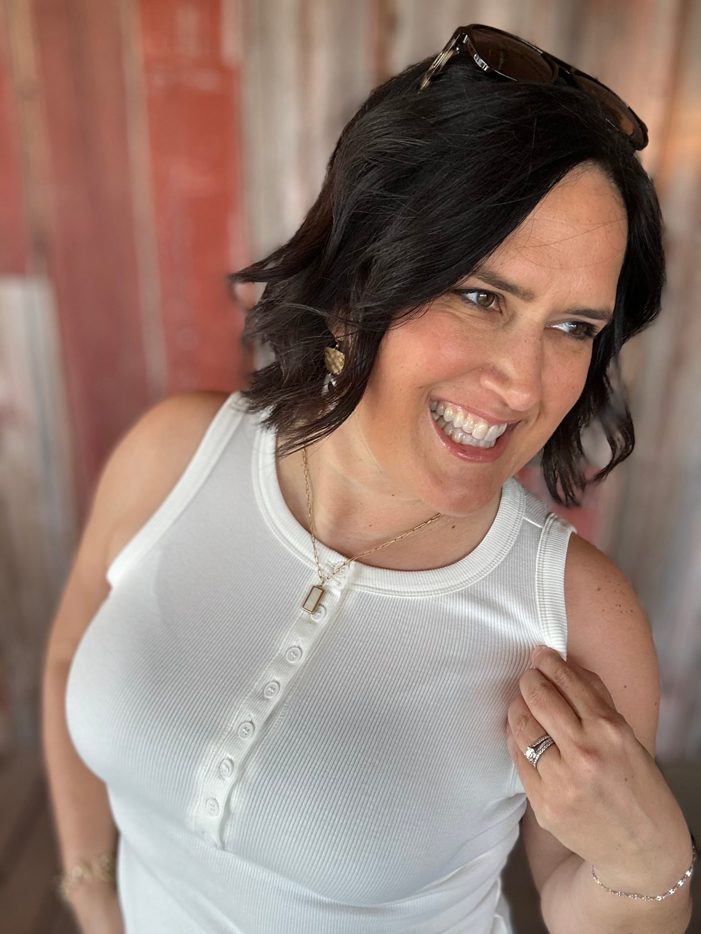 Ivory Elowen Tank Tops- Tanks THREAD & SUPPLY