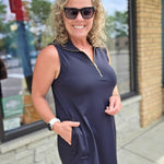 Jet Black Harbour Dress Dresses DEAR SCARLETT