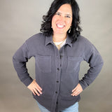 Warm Charcoal Brooke Jacket