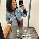 Emmy Boyfriend Denim Jacket Outerwear- Jackets KUT FROM THE KLOTH