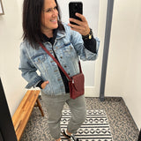 Emmy Boyfriend Denim Jacket Outerwear- Jackets KUT FROM THE KLOTH