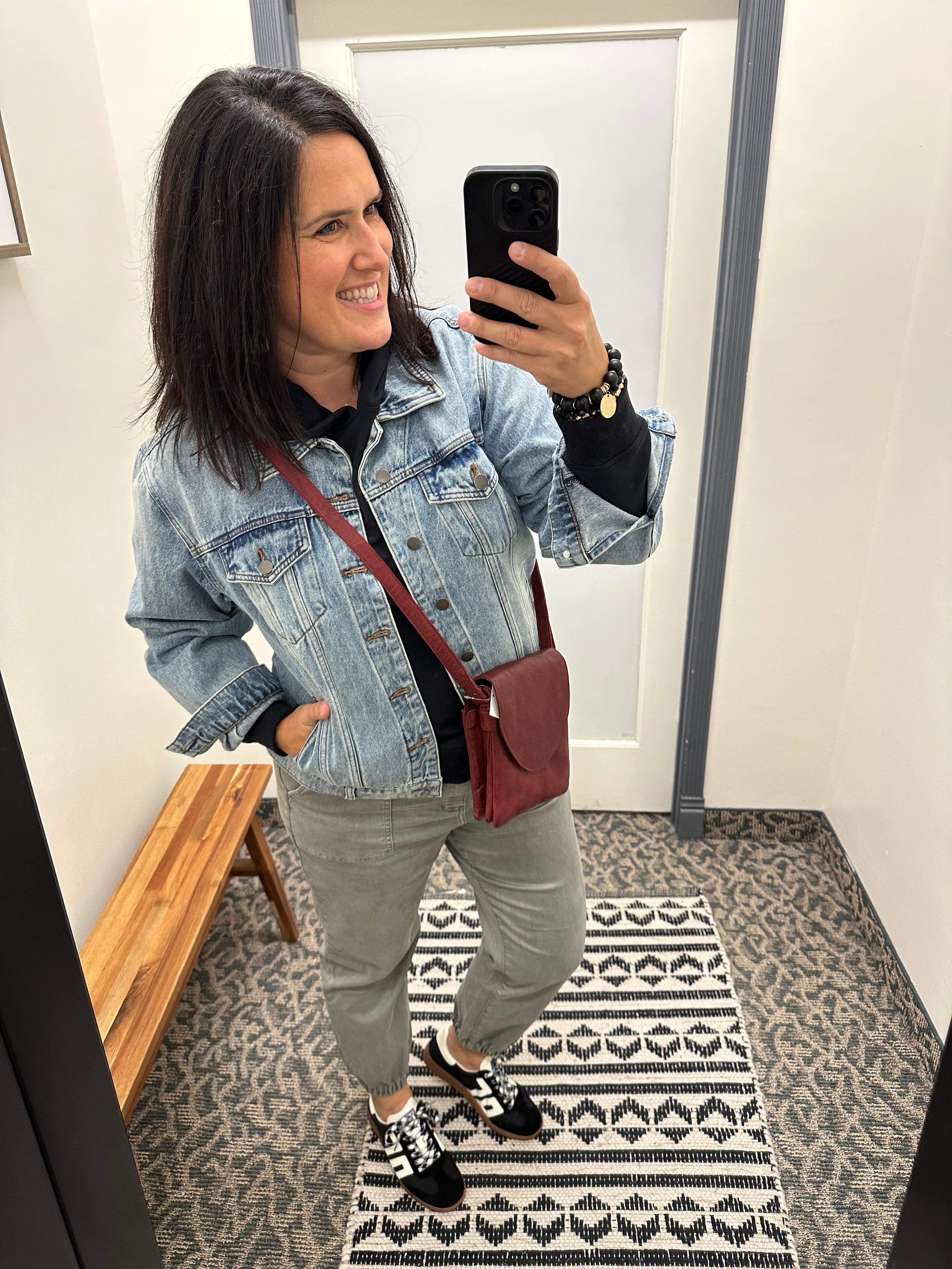 Emmy Boyfriend Denim Jacket Outerwear- Jackets KUT FROM THE KLOTH